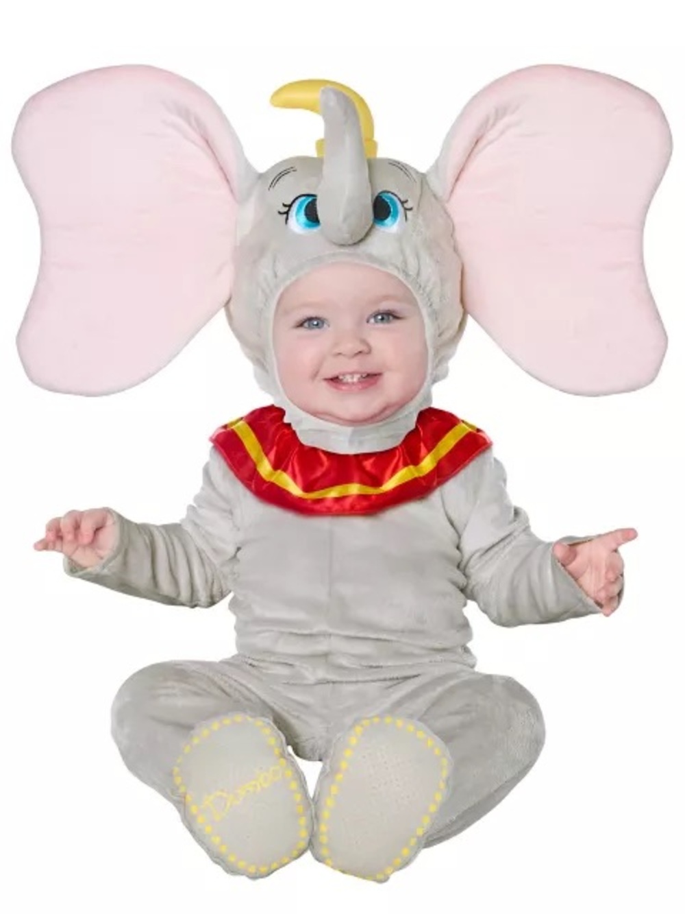Disney Dumbo Infant Costume - Gray, Pink, Red, Yellow